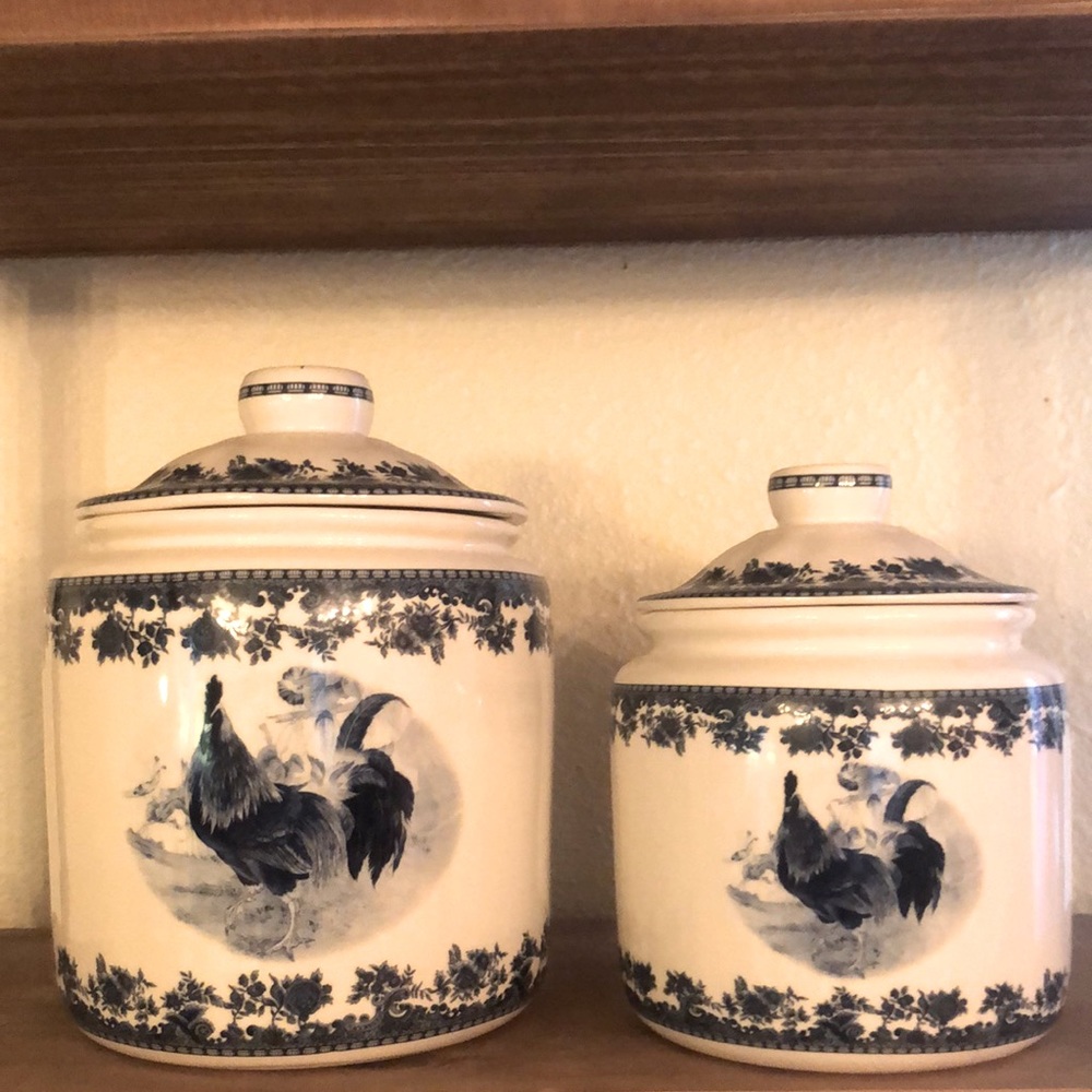William James Farmyard Canisters